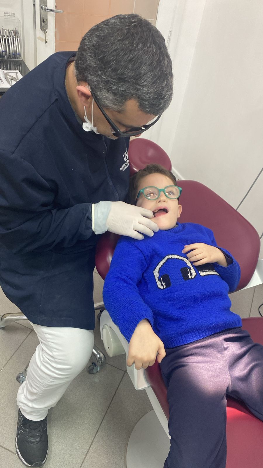 Paciente interagindo com o consultório 1